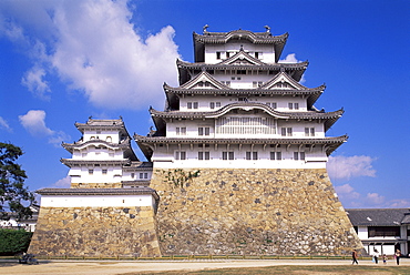 Himeji Castle, UNESCO World Heritage Site, Himeji, Honshu, Japan, Asia