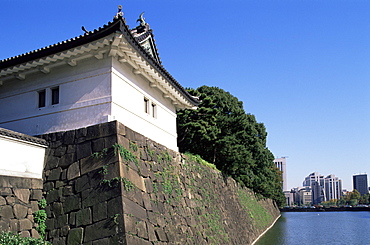 Sakuradamon Gate at the Imperial Palace, Tokyo, Honshu, Japan, Asia