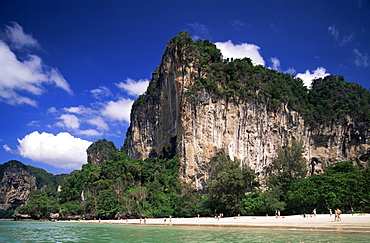 Railay Beach, Krabi, Phi Phi National Park, Thailand, Southeast Asia, Asia