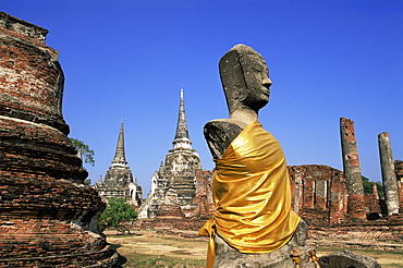 Wat Phra Si Sanphet, Ayutthaya Historical Park, Ayutthaya, Thailand, Southeast Asia, Asia