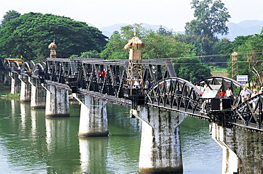 Kanchanaburi, Bridge over the River Kwai, Thailand, Southeast Asia, Asia