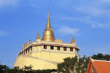 Wat Saket (The Golden Mount), Bangkok, Thailand, Southeast Asia, Asia