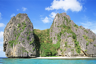 Simisu Island, El Nido, Bascuit Bay, Palawan, Philippines, Southeast Asia, Asia