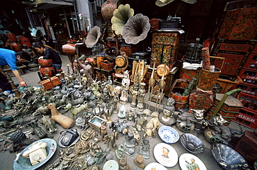 Antique store, Dongtai Road Antique Market, Shanghai, China, Asia