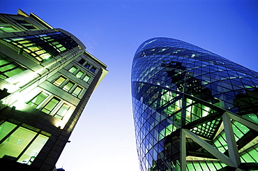 Swiss Re Building, London, England, United Kingdom, Europe