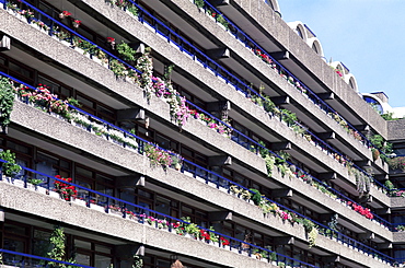 Barbican Centre apartments, London, England, United Kingdom, Europe