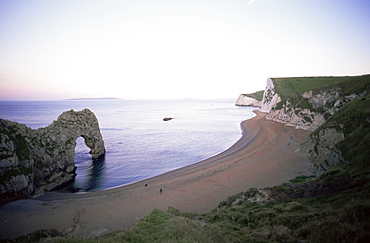 Durdle Door Beach, Jurassic Coast, UNESCO World Heritage Site, Dorset, England, United Kingdom, Europe