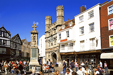 Christchurch Gate, Canterbury, Kent, England, United Kingdom, Europe