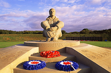 The Battle of Britain Memorial at Capel-le-Ferne, near Folkestone, Kent, England, United Kingdom, Europe