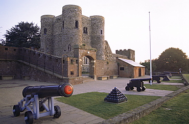 Ypres Tower, built 1250, Rye, East Sussex, England, United Kingdom, Europe