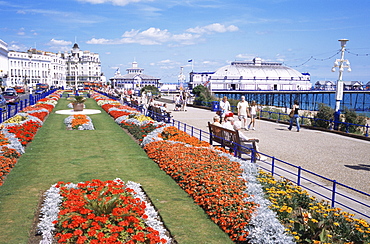 Promenade Gardens, Eastbourne, East Sussex, England, United Kingdom, Europe