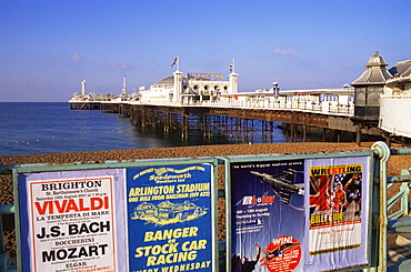 Brighton Pier, Brighton, Sussex, England, United Kingdom, Europe