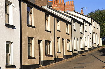 Miners Cottages, Blaenavon, Monmouthshire, Wales, United Kingdom, Europe