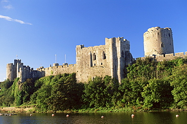 Pembroke Castle, Pembroke, Pembrokeshire, Wales, United Kingdom, Europe