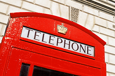 Red telephone box, London, England, United Kingdom, Europe