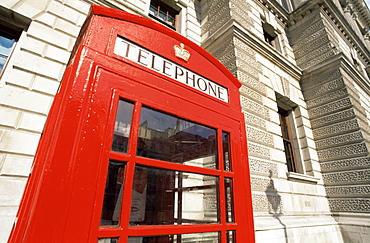 Red telephone box, London, England, United Kingdom, Europe