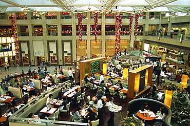 Interior of Landmark Building, Central, Hong Kong, China, Asia