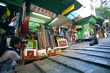 Pottinger Street, Central, Hong Kong, China, Asia