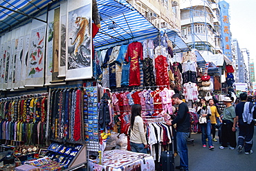 Ladies Market, Mong Kok, Kowloon, Hong Kong, China, Asia