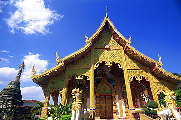 Wat Chetawan, Chiang Mai, Thailand, Southeast Asia, Asia