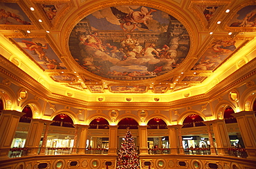 Interior of the Venetian Macao Hotel and Casino, Macau, China, Asia