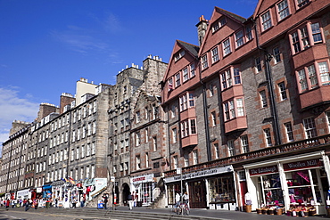 The Royal Mile, Edinburgh, Scotland, United Kingdom, Europe