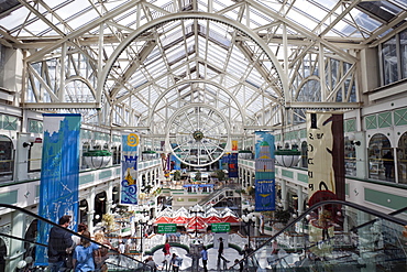 Interior of Stephen's Green Shopping Centre, Grafton Street, Dublin, Republic of Ireland, Europe