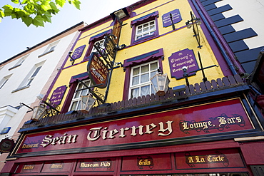 Pub frontage, Clonmel, County Tipperary, Munster, Republic of Ireland, Europe