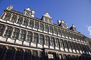 Facade of The City Hall, Ghent, Belgium, Europe