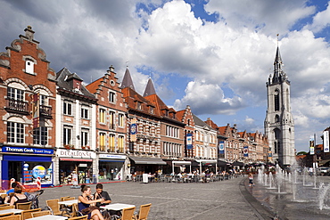 Market Place, Tournai, Belgium, Europe