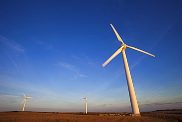 Wind Turbines near Bolougne, France, Europe