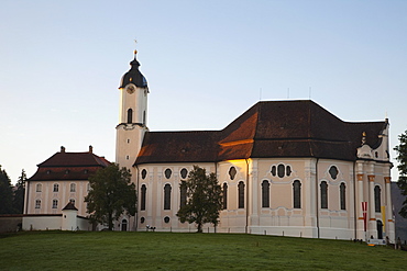 Wieskirche, Wies, UNESCO World Heritage Site, Romantic Road, Bavaria, Germany, Europe