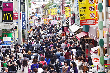 Takeshita Dori, Harajuku, Tokyo, Japan, Asia