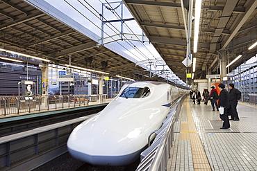 Shinkansen Train, Kyoto Station, Japan, Asia