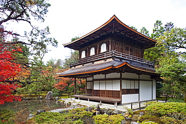 Ginkakuji Temple, UNESCO World Heritage Site, Kyoto, Japan, Asia