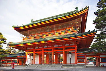 Heian Shrine, Kyoto, Japan, Asia