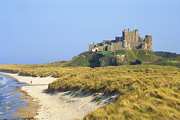 Bamburgh Castle, Bamburgh, Northumbria, England, United Kingdom, Europe