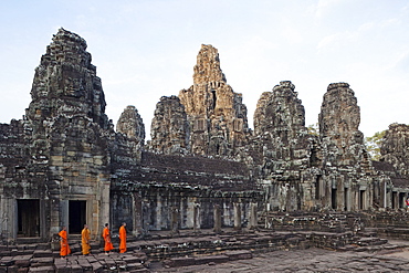 Bayon Temple, Angkor Thom, Angkor, UNESCO World Heritage Site, Siem Reap, Cambodia, Indochina, Southeast Asia, Asia