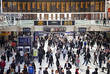 Liverpool Street Station Concourse, London, England, United Kingdom, Europe