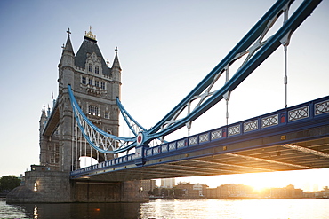 Tower Bridge and River Thames, London, England, United Kingdom, Europe