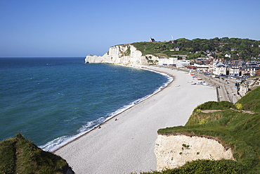 Etretat, Cote d'Albatre, Normandy, France, Europe