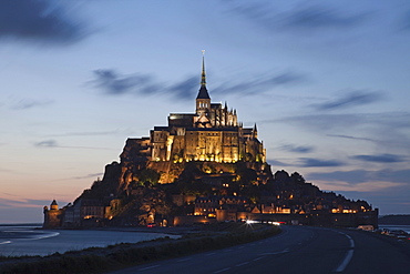 Mont St. Michel, UNESCO World Heritage Site, Normandy, France, Europe