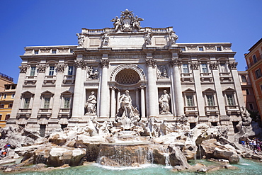 Trevi Fountain, Rome, Lazio, Italy, Europe