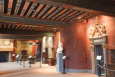 Kings Gallery, The Kings' Apartments, Chateau de Blois, UNESCO World Heritage Site, Blois, Loir et Cher, Loire Valley, France, Europe