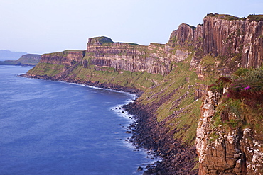 Coastal view near Staffin, Isle of Skye, Inner Hebrides, Scotland, United Kingdom, Europe