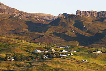 The Quiraing mountain, Isle of Skye, Inner Hebrides, Scotland, United Kingdom, Europe