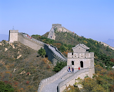 Great Wall at Badaling, UNESCO World Heritage Site, near Beijing, China, Asia