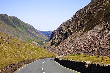 Llanberis Pass, Snowdonia National Park, Gwynedd, Wales, United Kingdom, Europe