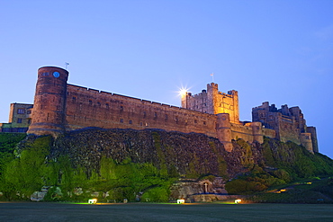 Bamburgh Castle, Bamburgh, Northumberland, England, United Kingdom, Europe