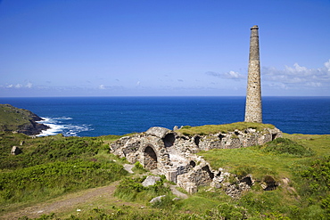 Botallack Mine, UNESCO World Heritage Site, Cornwall, England, United Kingdom, Europe